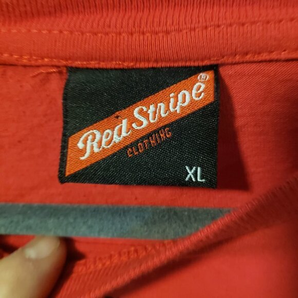 RARE | Red Stripe 28 Lager Beer Brewed in Jamaica T-Shirt | Size XL - Picture 3 of 4